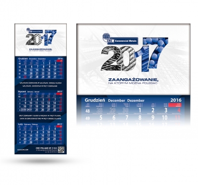 Kalendarz trójdzielny